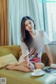 TouTiao 2018-02-22: Model Xiao Yu Er (小鱼儿) (23 photos) P1 No.fbb066 Image No. 45