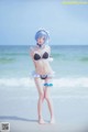 Coser @ 桜 桃 喵 Vol.036: 蕾姆 水 着 (48 photos) P15 No.76ca20 Image No. 67