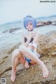 Coser @ 桜 桃 喵 Vol.036: 蕾姆 水 着 (48 photos) P44 No.01679e Image No. 9