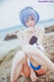 Coser @ 桜 桃 喵 Vol.036: 蕾姆 水 着 (48 photos) P45 No.285f3e Image No. 7