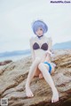 Coser @ 桜 桃 喵 Vol.036: 蕾姆 水 着 (48 photos) P6 No.b0500c Image No. 85