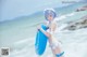 Coser @ 桜 桃 喵 Vol.036: 蕾姆 水 着 (48 photos) P1 No.03118a Image No. 95